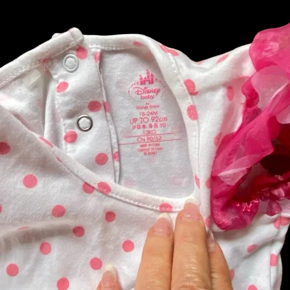 ❗️SOLD❗️ Disney Minnie Mouse Dress & Headband - Picture 2 of 5